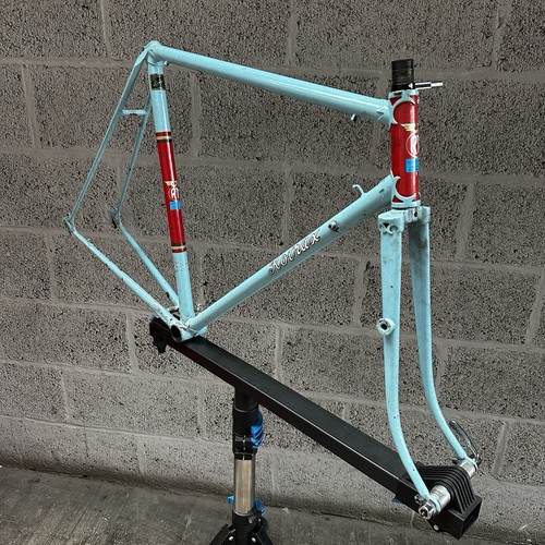 Vintage rotax steel frame blue - vintage,
