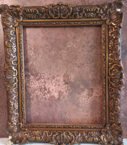 Vintage bilderrahmen gold - vintage,
