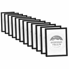 12er Set A4 Zertifikat Rahmen