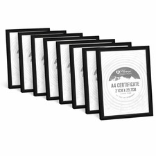 8er Set A4 Zertifikat Rahmen